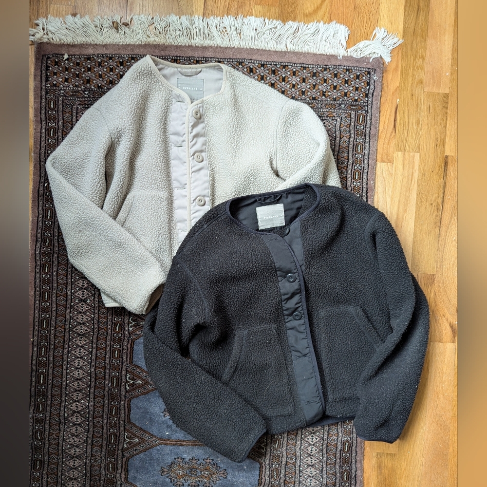 Everlane teddy fleece (two)